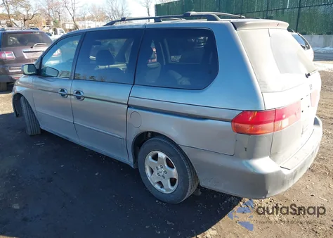 2000 Honda Odyssey Ex z USA, uszkodzony, nr VIN 2HKRL1861YH612526